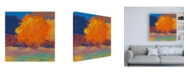 Trademark Global Mike Kell Orange Maple Trees Canvas Art - 15.5" x 21"